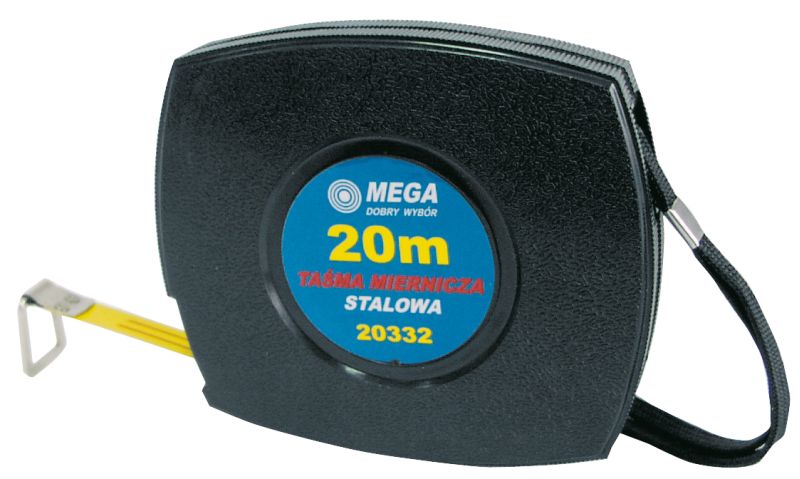Steel Measuring Tape - 30 m, Steel, Closed Casing