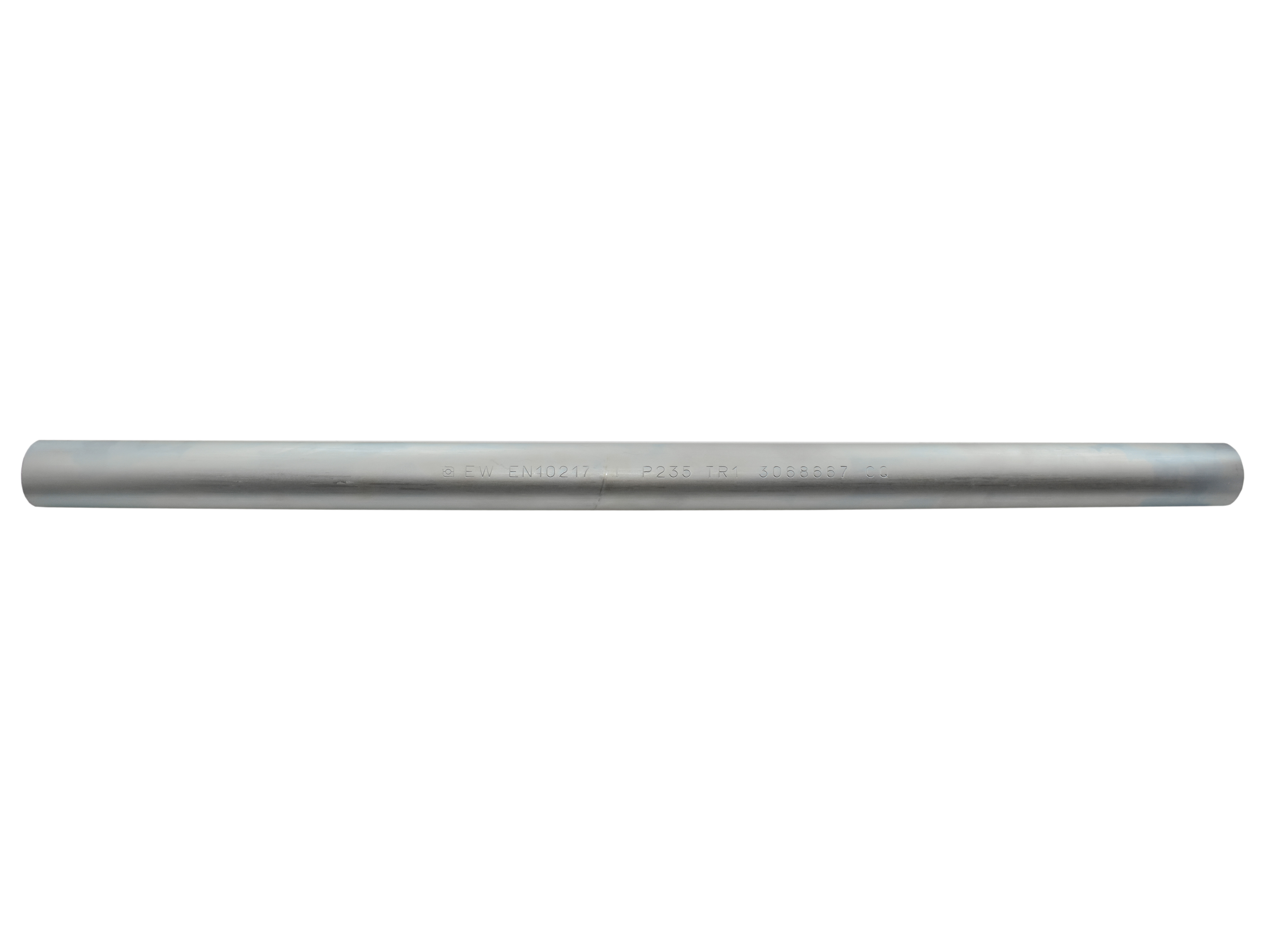 Skärmstag 750 mm 42,4 mm rakt elgalvaniserat