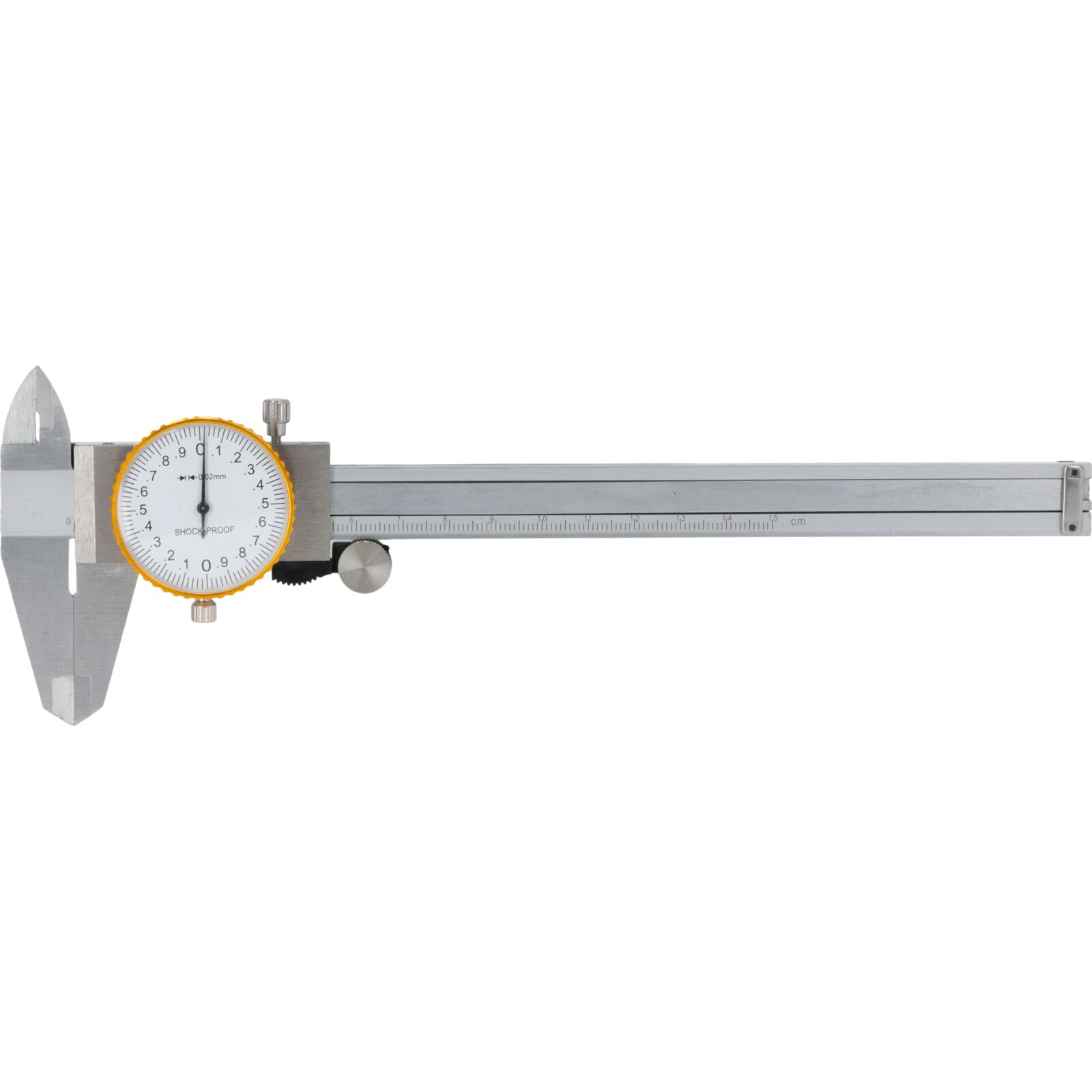 Mega Skjutmått med analog visare 150 mm, 0, 002 mm nogrannhet - 3
