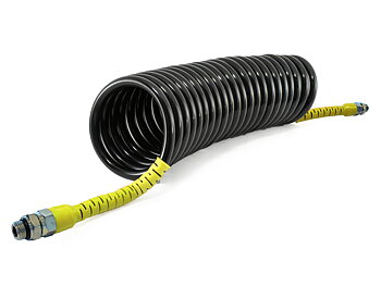 Bromsspiral svart m gult beslag M18/M16