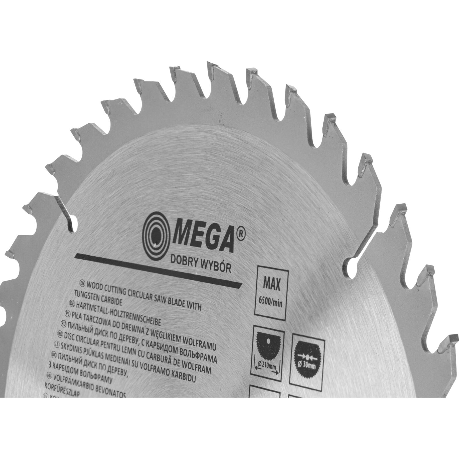 Circular Saw for Wood 210*40T*30/20/16 mm - 6