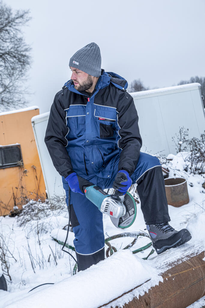 LahtiPro Arbetsbyxor, Vadderade Byxor, Blåa, CE, LAHTI (Storlek : XL) - 2