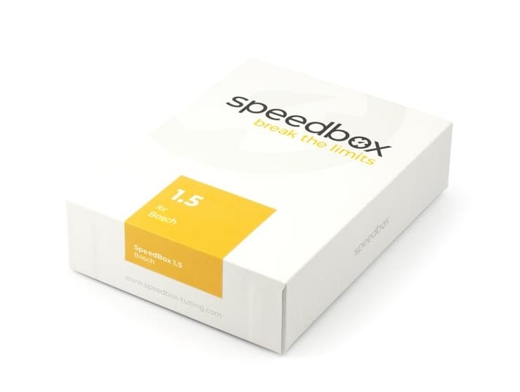 SpeedBox 1.5 tuning för elcyklar med BOSCH SX Gen4 motorer (Smart System + Rim Magnet)