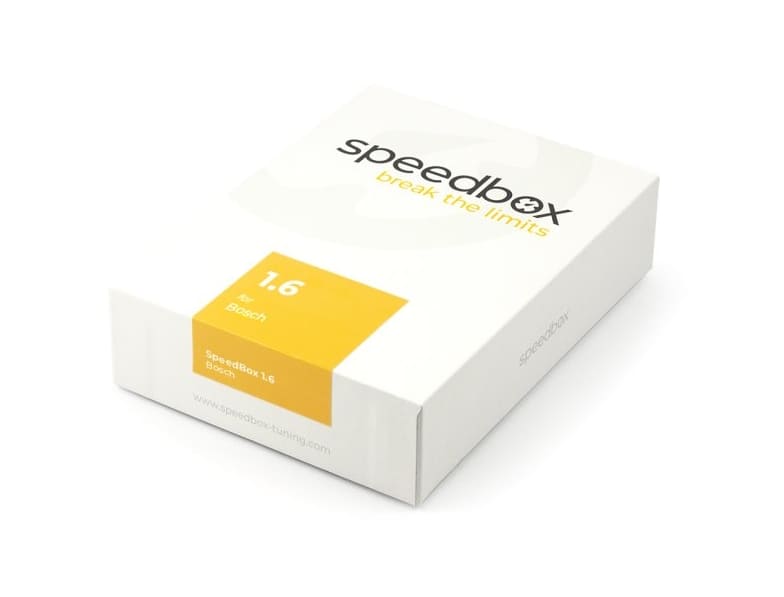 SpeedBox 1.6 tuning för elcyklar med BOSCH CX Gen5 motorer (Smart System + Rim Magnet)