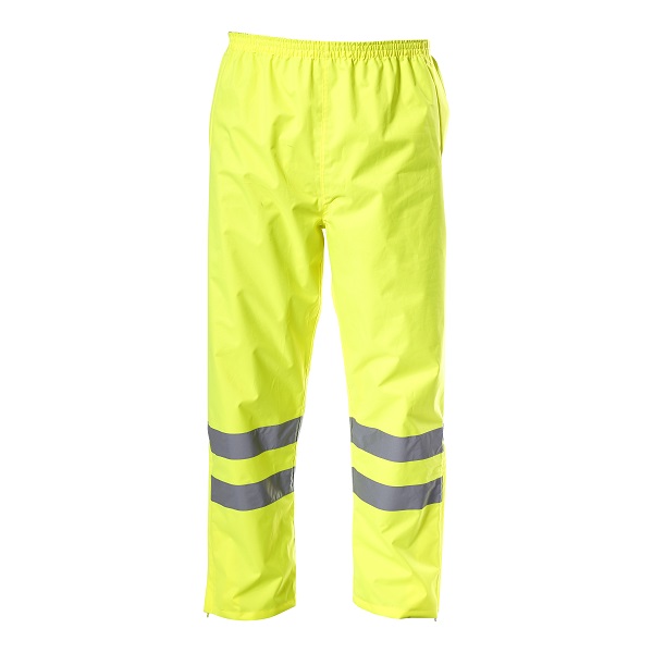 LahtiPro High Visibility Rain Pants, Gul, l , CE, LAHTI