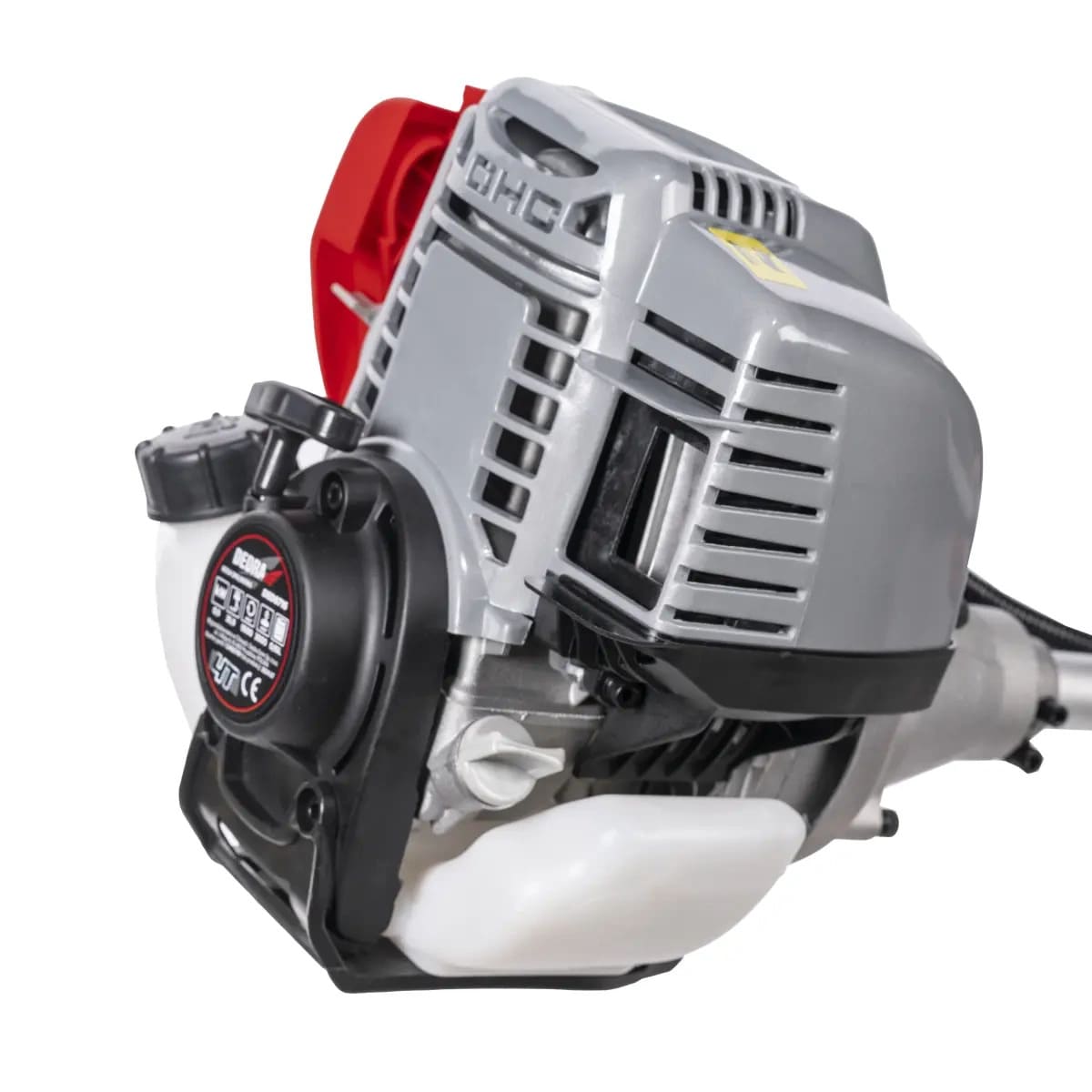 Stark grästrimmer 0.9kW 43 cm fyr-takts bensintrimmer för trädgård, Dedra - 6