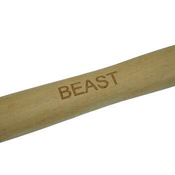 Smideshammare 800g, trähandtag, stålhuvud, Beast