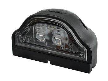 Nummerskyltbelysning LED 12/24 V 3,5 m kabel P & R