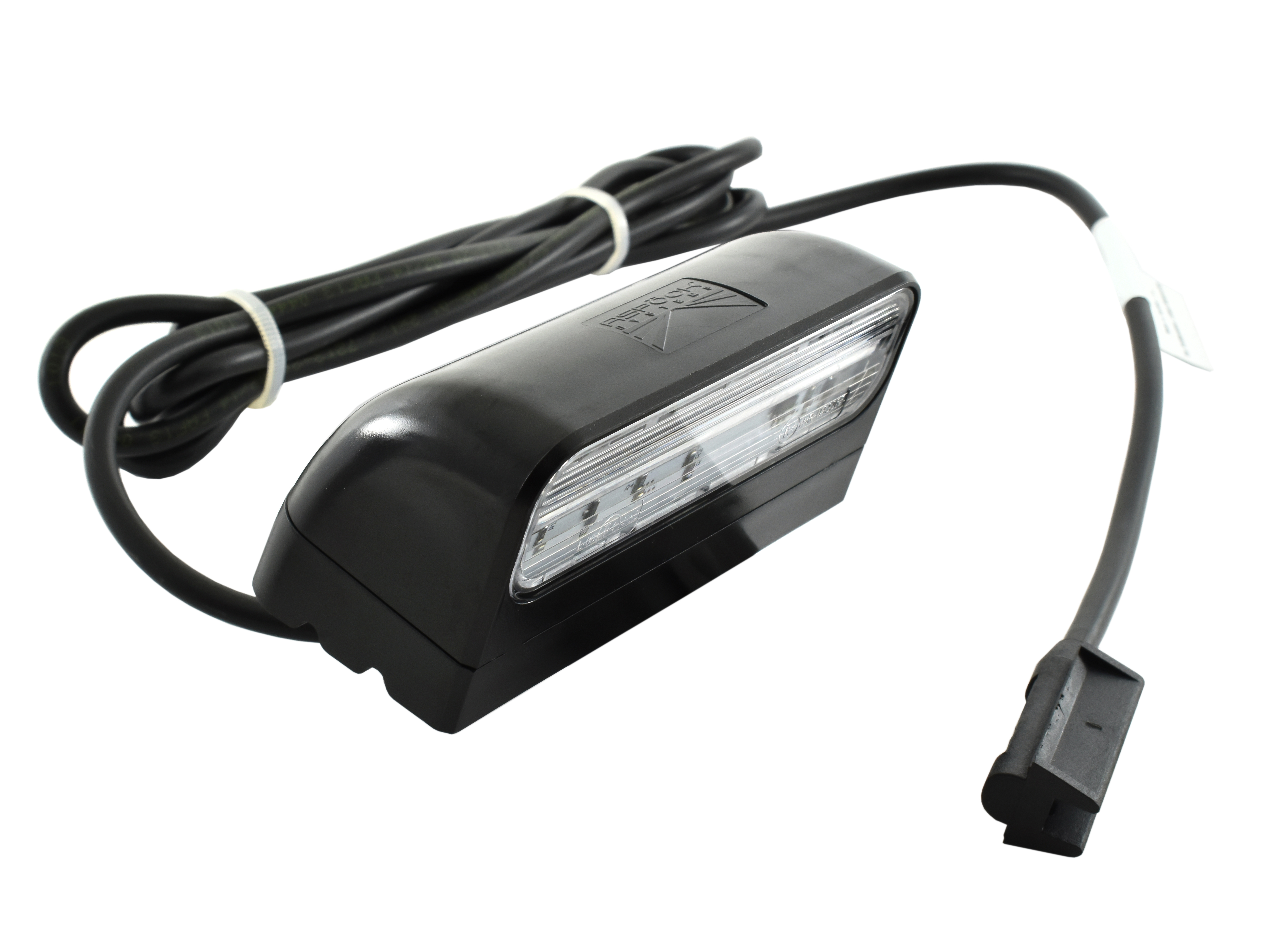 Nummerskyltbelysning LED 12/24 V 2 m kabel P & R