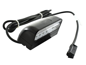 Nummerskyltbelysning LED 12/24 V 2 m kabel P & R