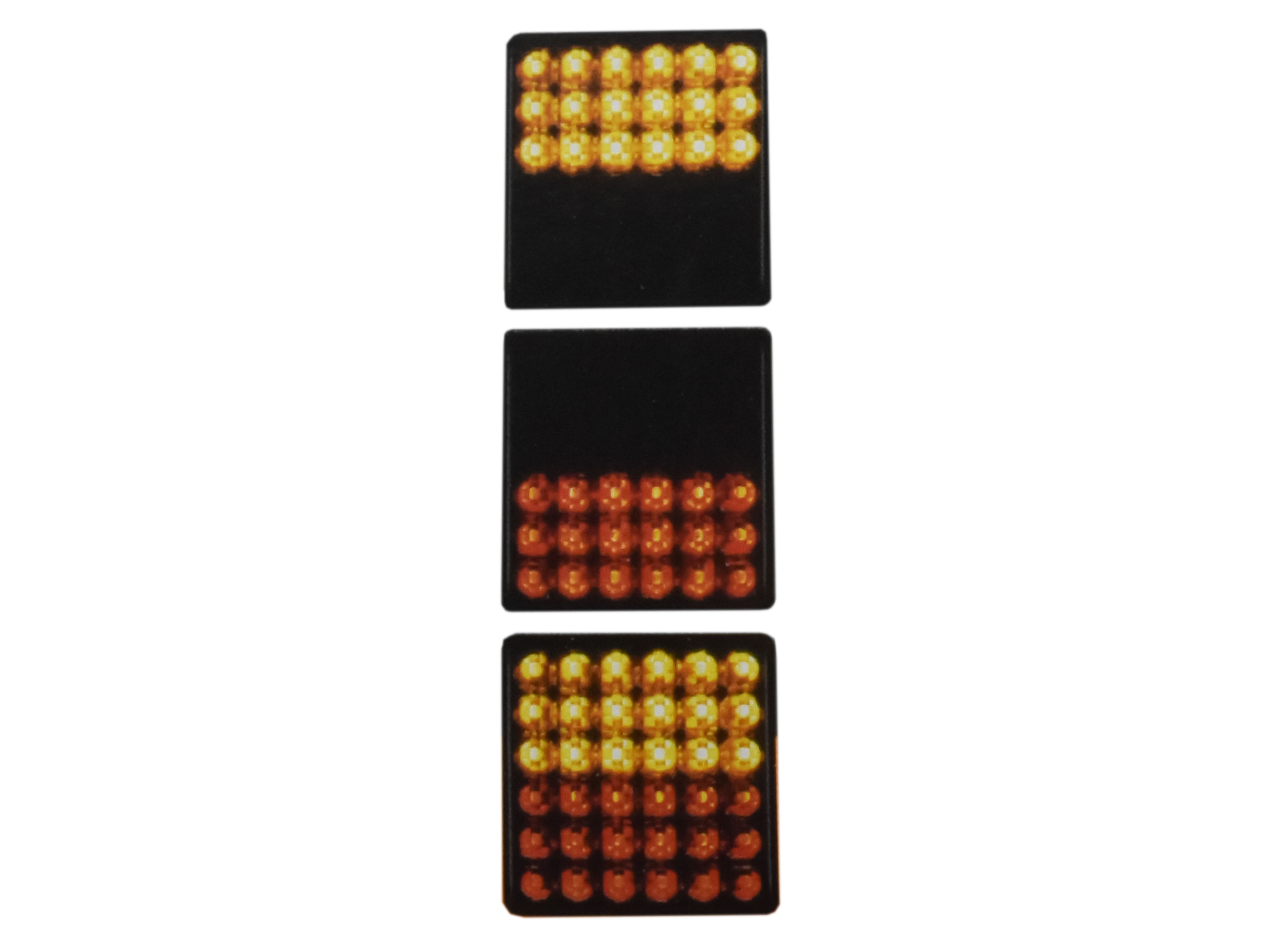 Bak-broms-blinkerslampa LED 9-36 V 1,5 m Blixtra 80x80 mm - 2