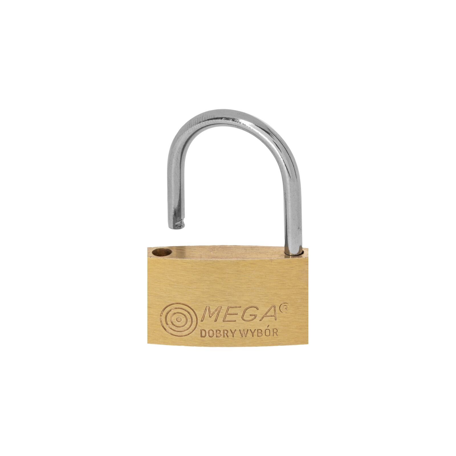 Brass Thin Padlock 20 mm Chrome Plated Shackle. 3 Keys. - 6