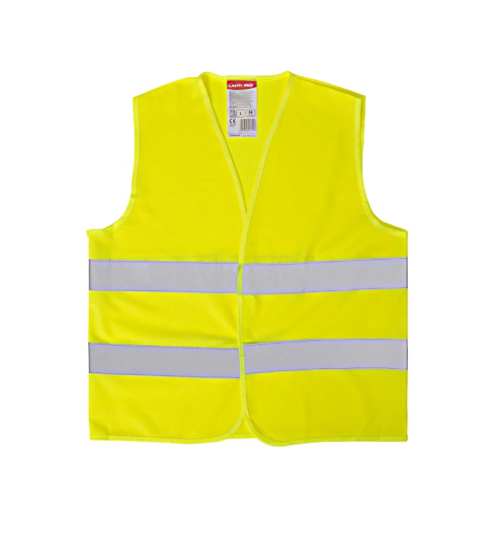 LahtiPro Warning Vest Gul för Kids 10-12 Years, l , CE, LAHTI
