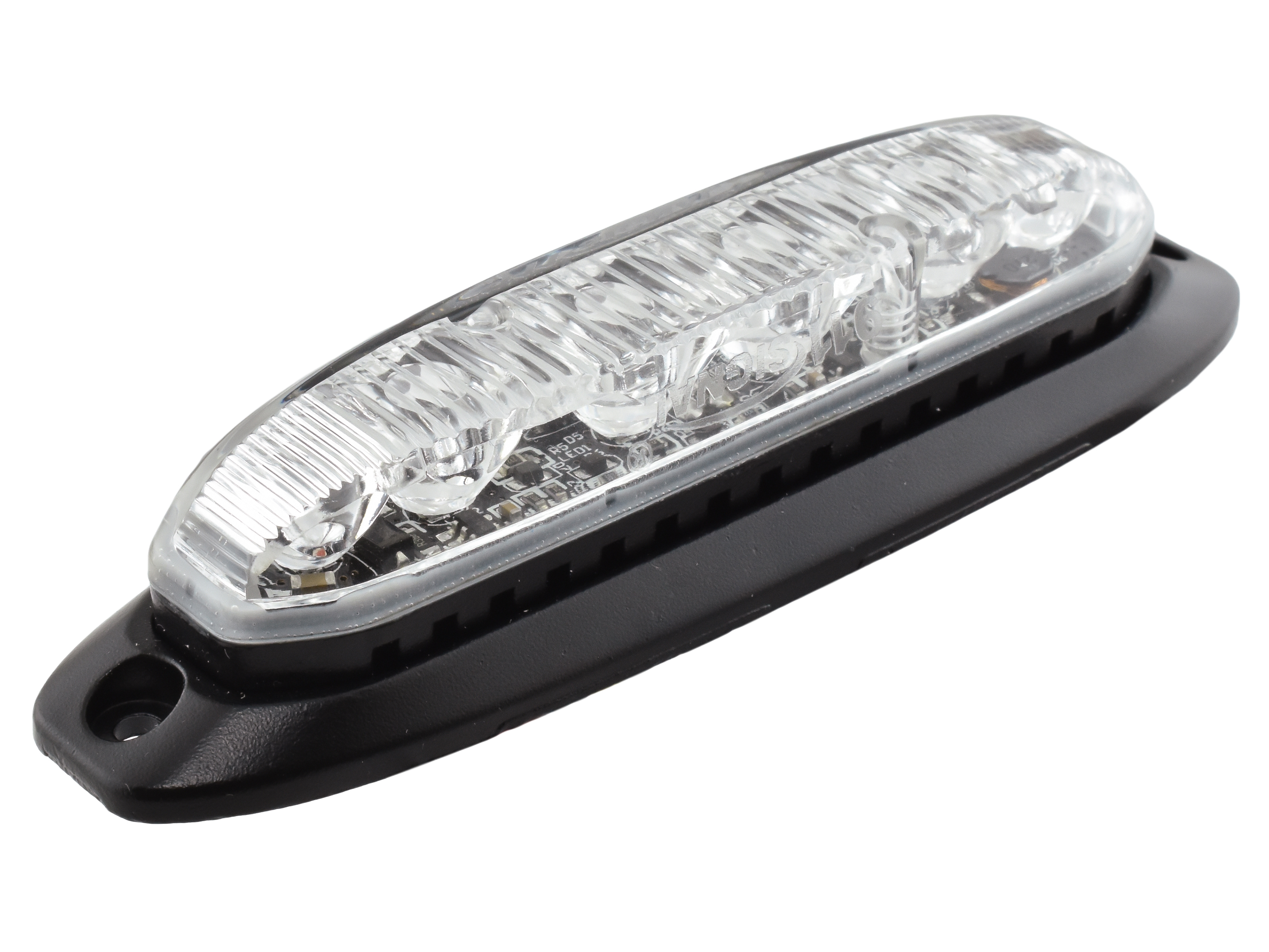 Blixtljus LED "X6" R65 2,5 m kabel – 4 st - 4