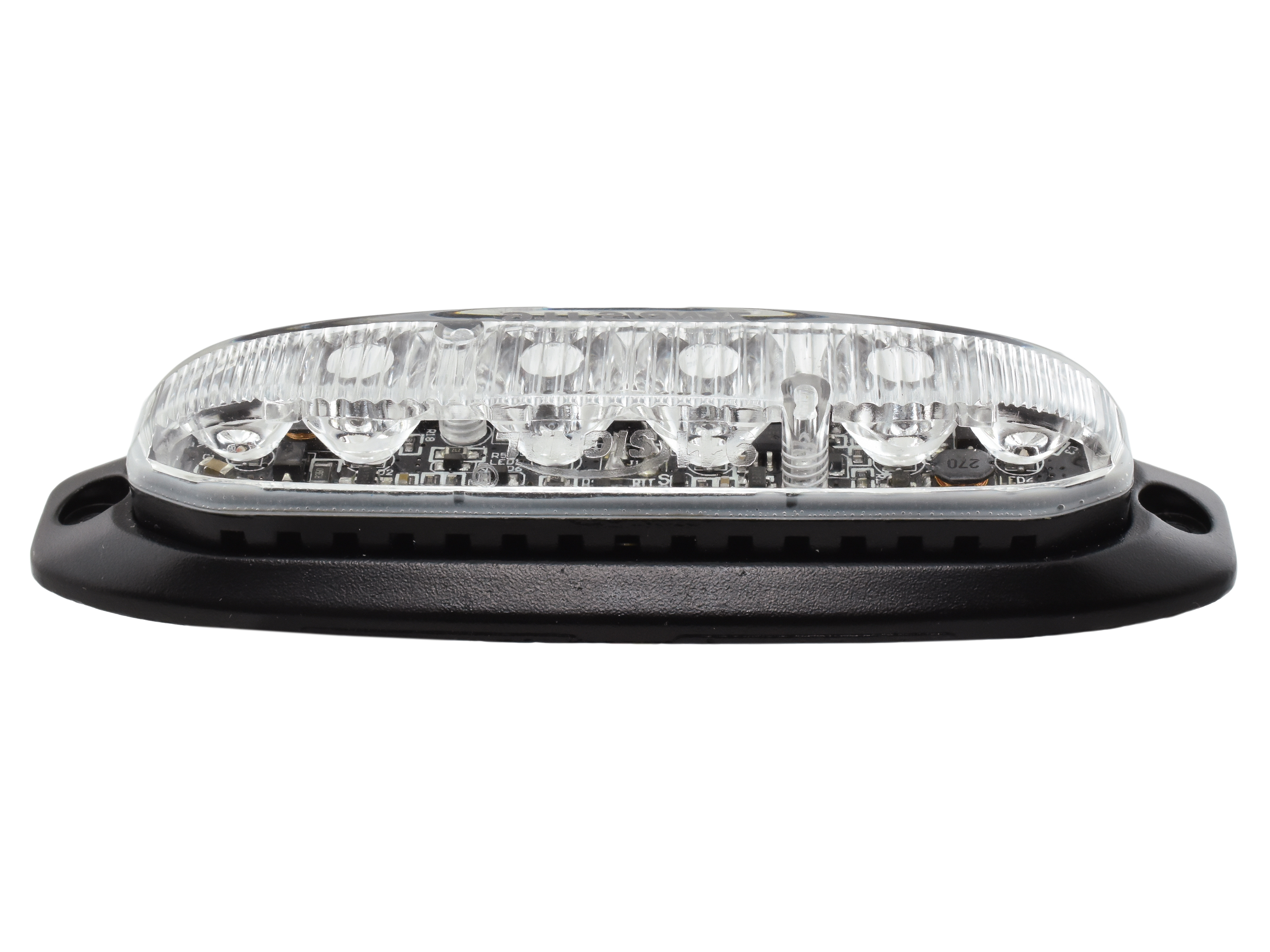 Blixtljus LED "X6" R65 2,5 m kabel – 4 st - 2