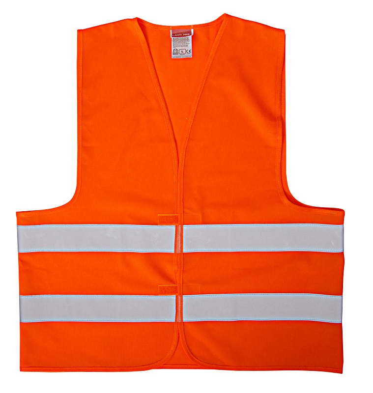 LahtiPro Warning Vest Orange, 3Xl , CE, LAHTI