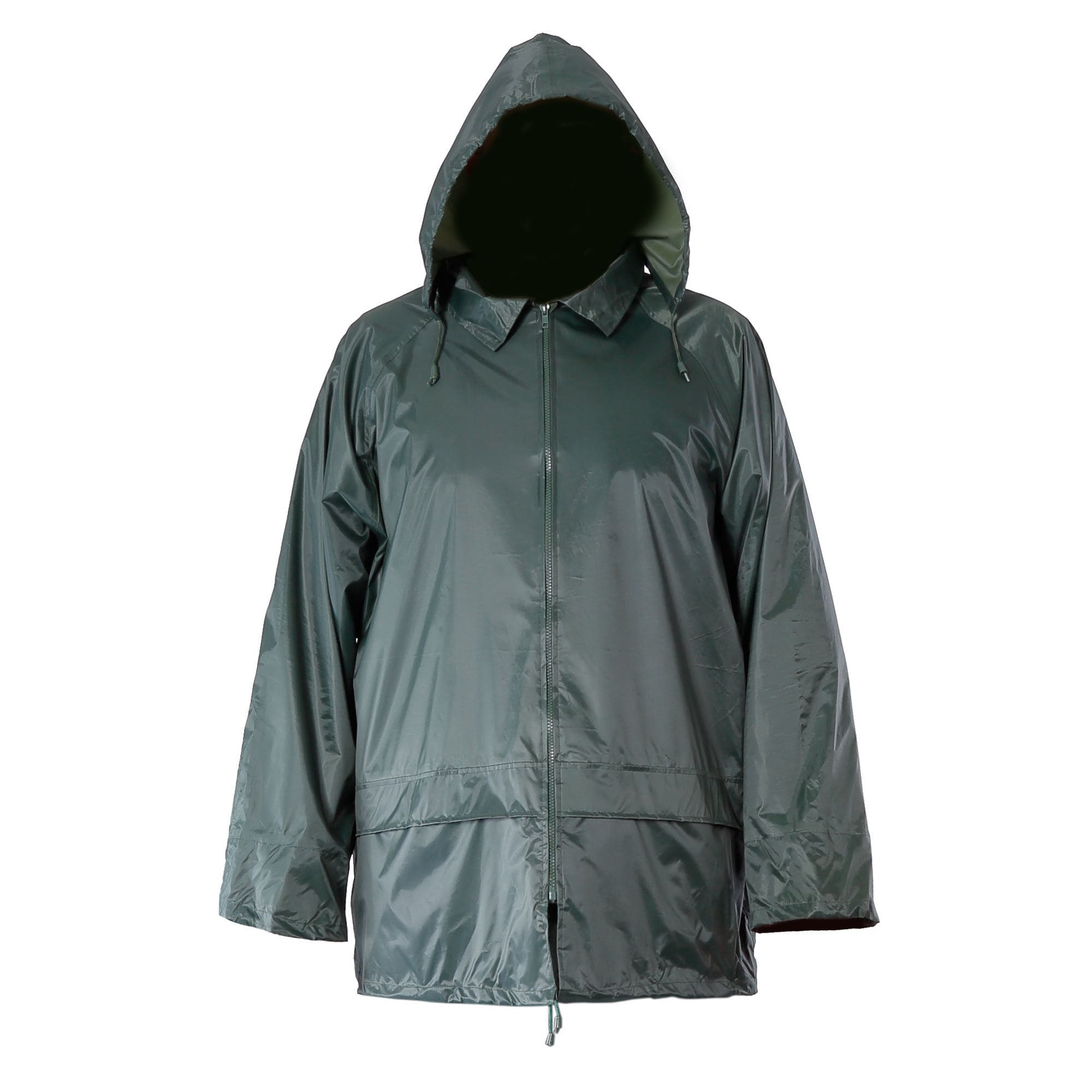 LahtiPro Regnställ PVC/polyester, huva, ventilation, fickor, grönt, LAHTI PRO - 4
