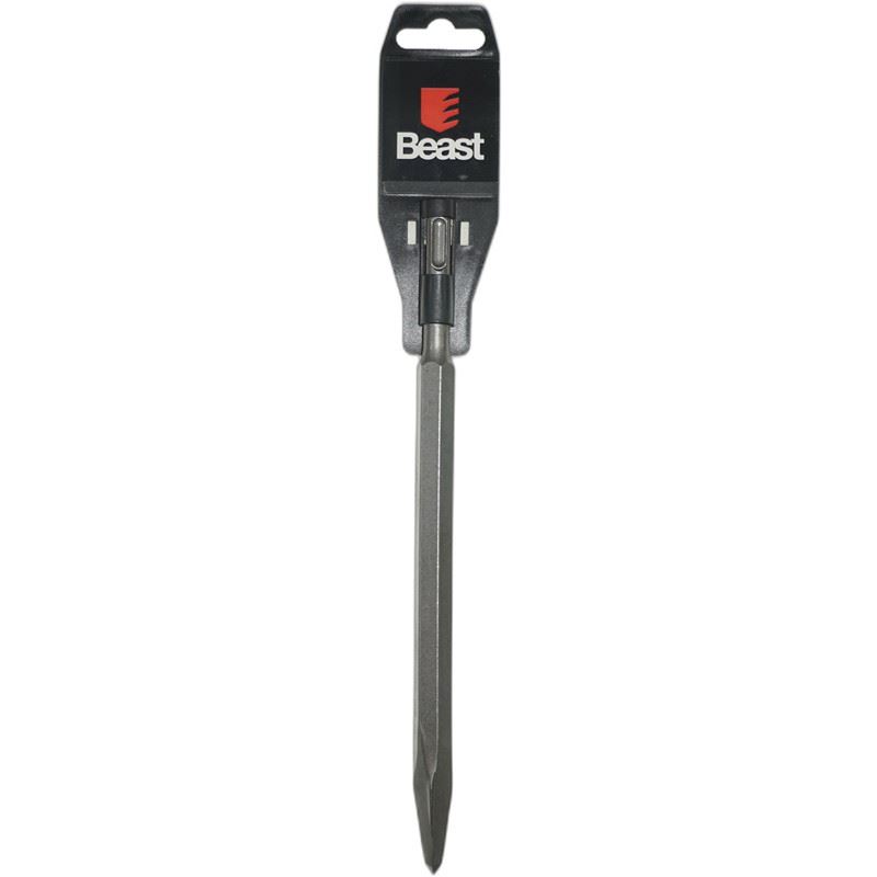 Punktmejsel 14 mm 250 mm SDS fäste, Beast