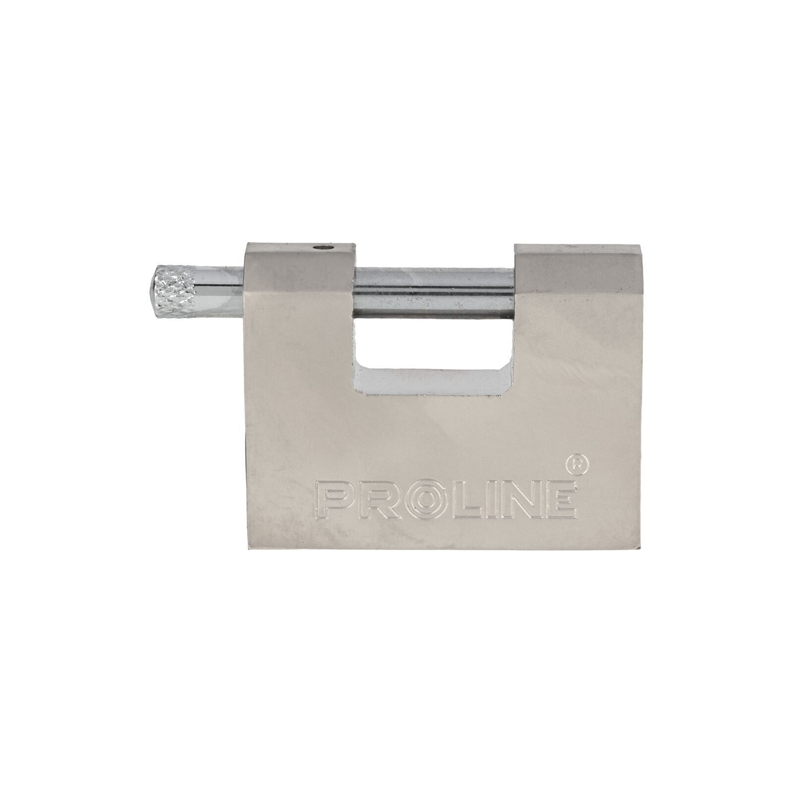 PROLINE TOOLS Rektangulärt hänglås 60 mm, Förstärkt Gjutjärn, Hård. El. Nyckel, Proline - 2