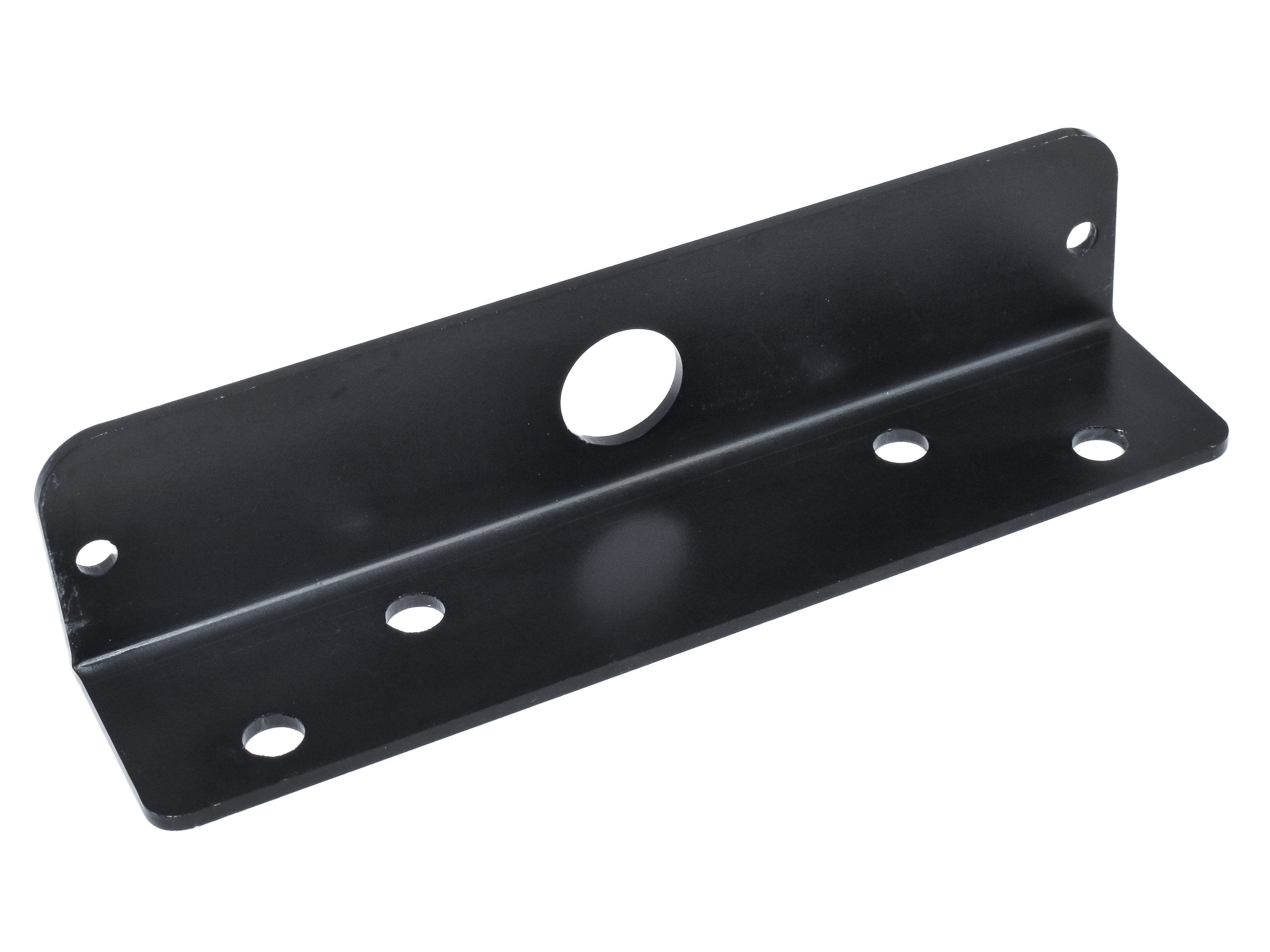 Hållare svartlackad för blixtljus 130x30x30 mm