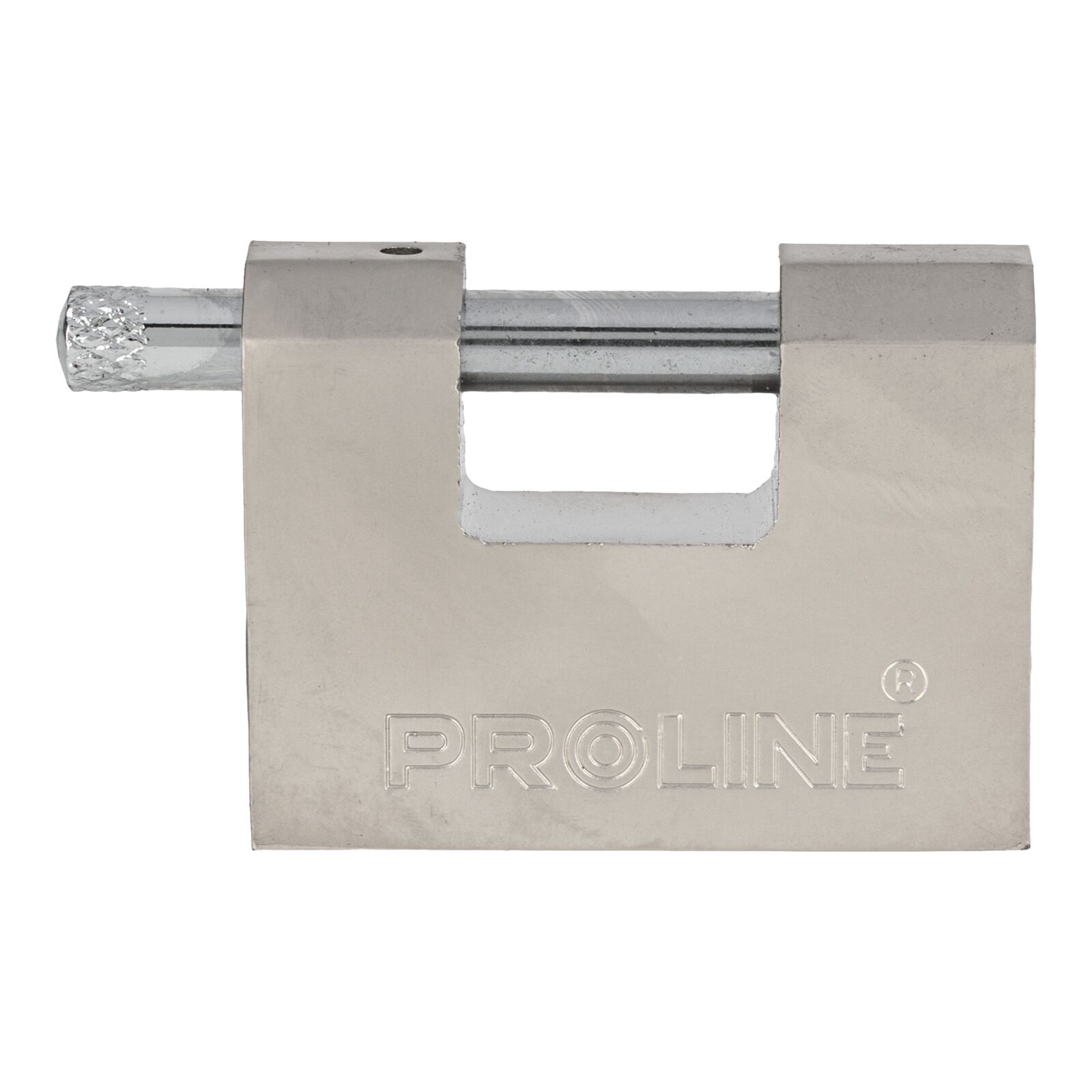 PROLINE TOOLS Förstärkt Gjutjärn Hänglås 80 mm, Hård. El. Nyckel, Proline - 2