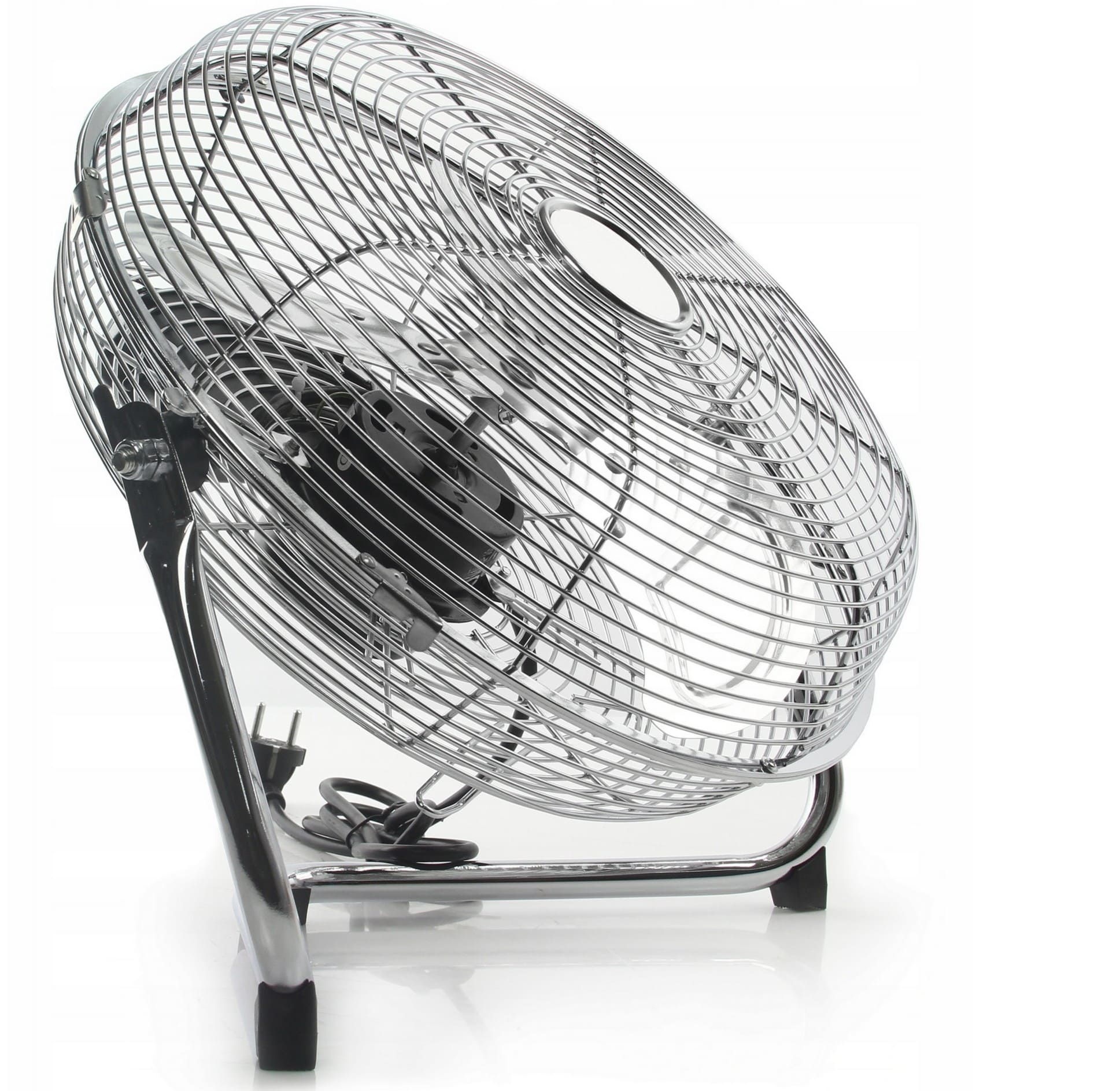 Övriga 3 Golvfläkt Industriell Luftcirkulator 120W 50 cm 3 Hastigheter Kromad Stål Silver - 7