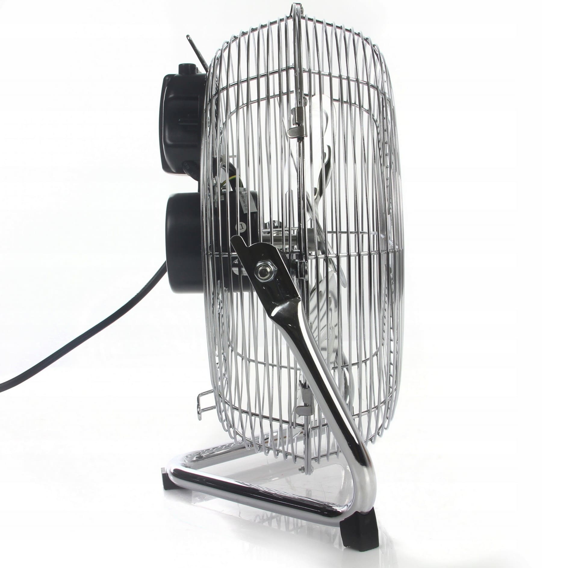 Övriga 3 Golvfläkt Industriell Luftcirkulator 120W 50 cm 3 Hastigheter Kromad Stål Silver - 5