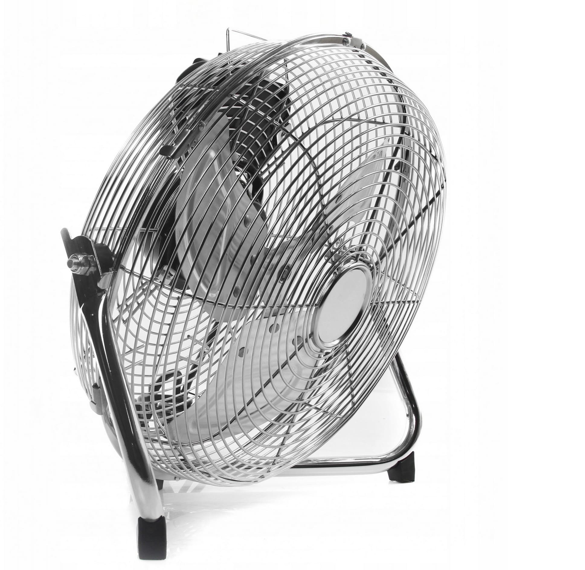 Övriga 3 Golvfläkt Industriell Luftcirkulator 120W 50 cm 3 Hastigheter Kromad Stål Silver - 6
