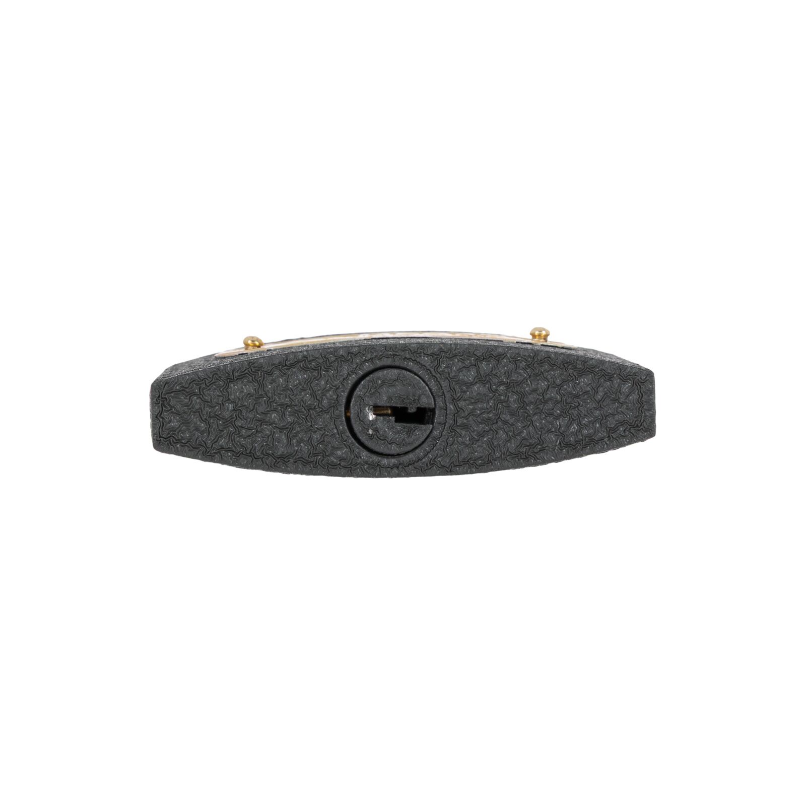 Grey Casting Iron Padlock 40 mm Heavy Type. Chrome Plated Hardened Shackle 3 Keys. Packed Individual Color Carton Box - 2