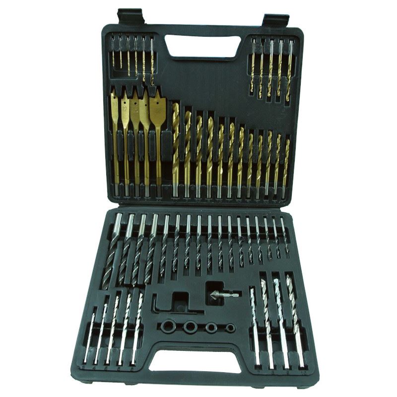 Beast Set med borrar för metall, trä och betong, 60 st