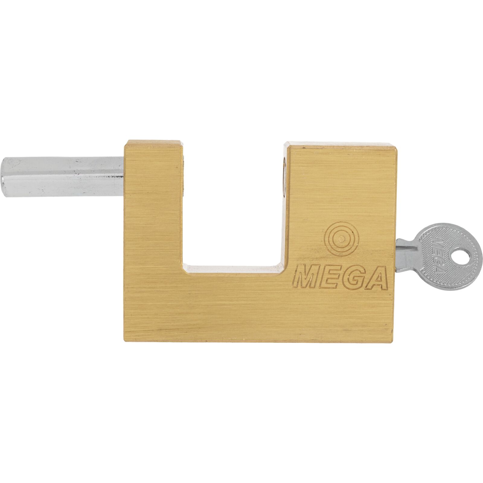 Close Shackle Brass Padlocks , 50 mm, Dist. 14 mm, Bolt 8 mm - 6