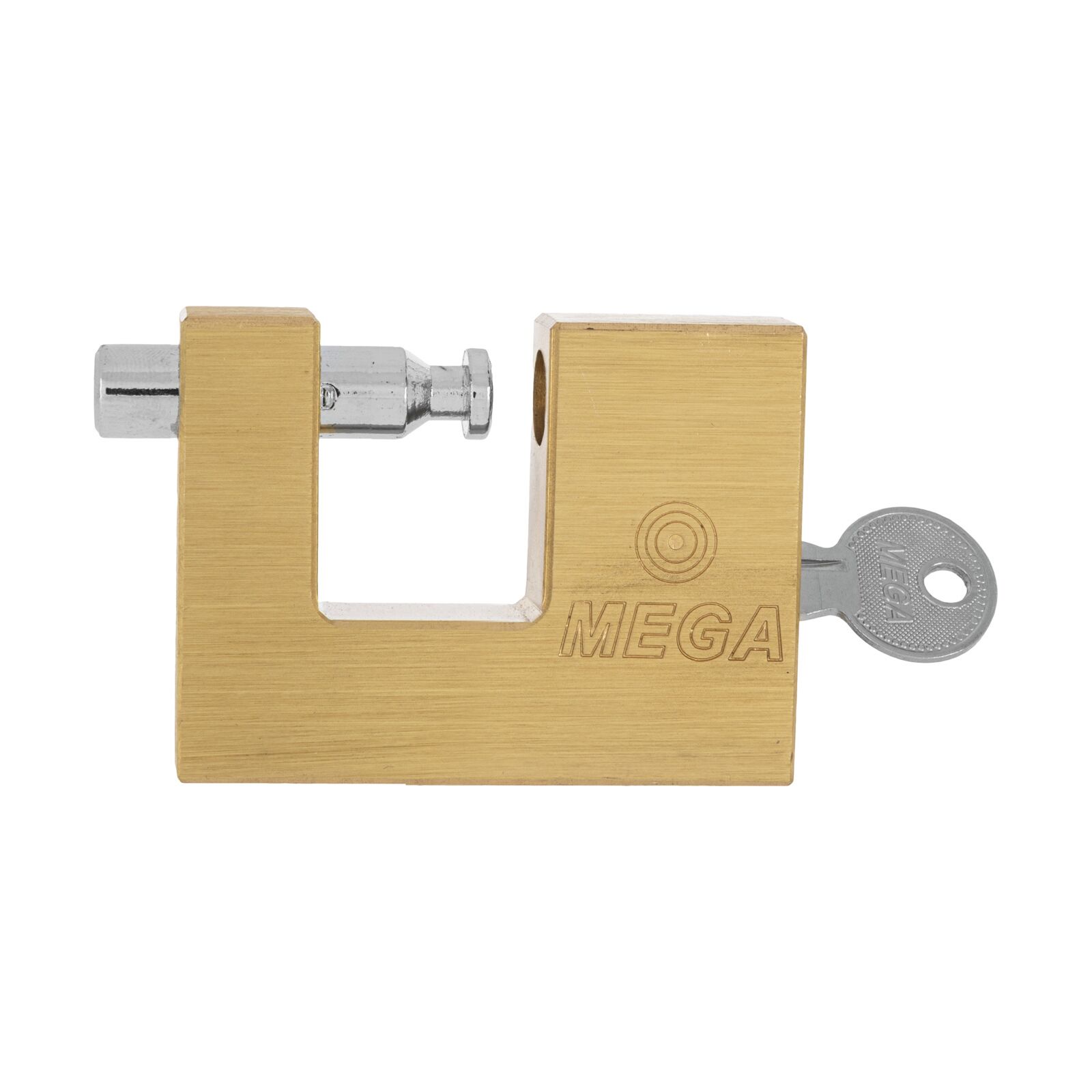 Close Shackle Brass Padlocks - 50 mm , Blister - 4