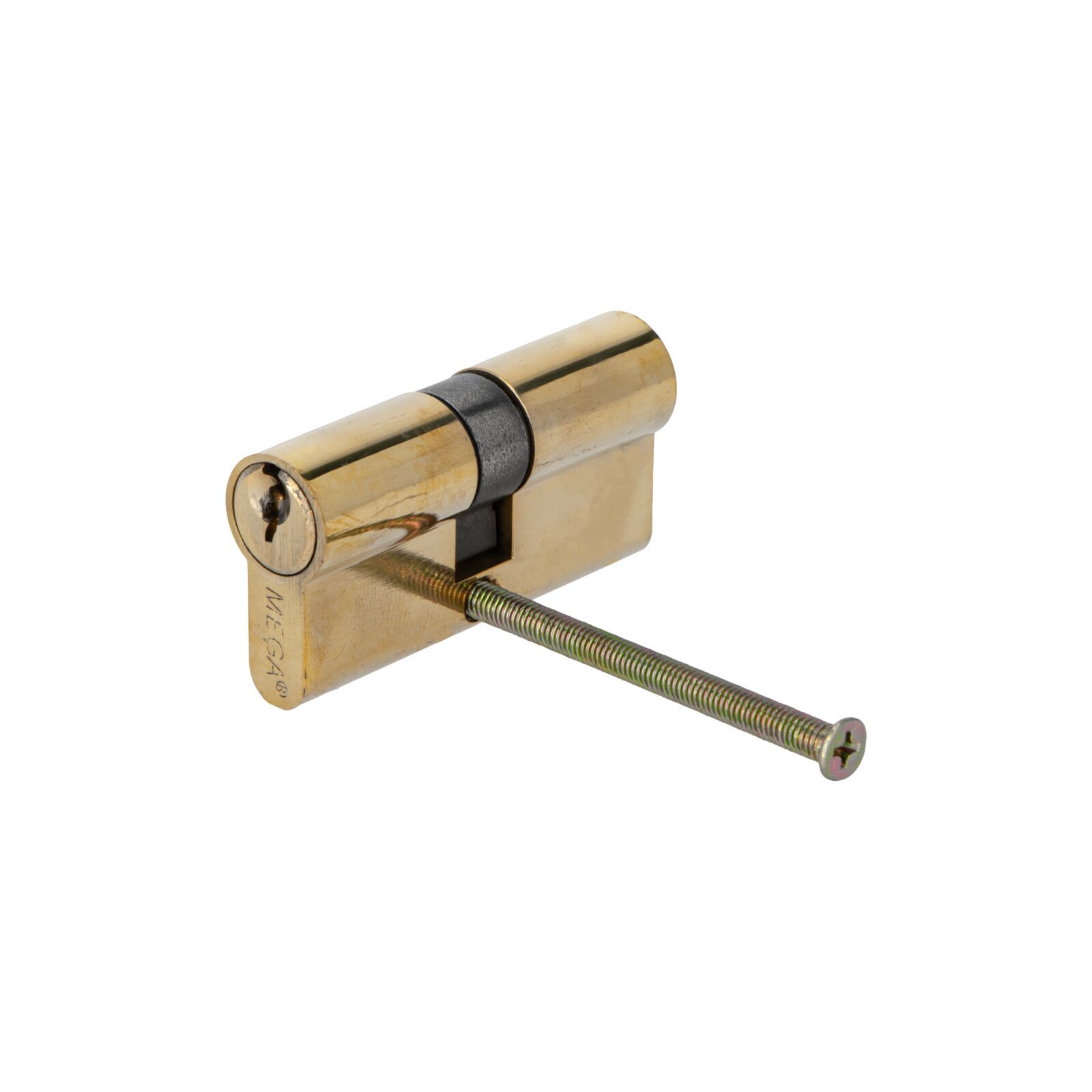 Brass Lock Cylinder 62 mm , 3 Keys - 3