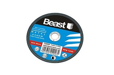 Kaptskiva för metall 115 x 1, 6 mm, hög precision, Beast