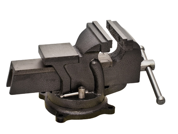 PROLINE TOOLS Skruvstycke, skruvstäd vridbart 100 mm 7 kg, Proline