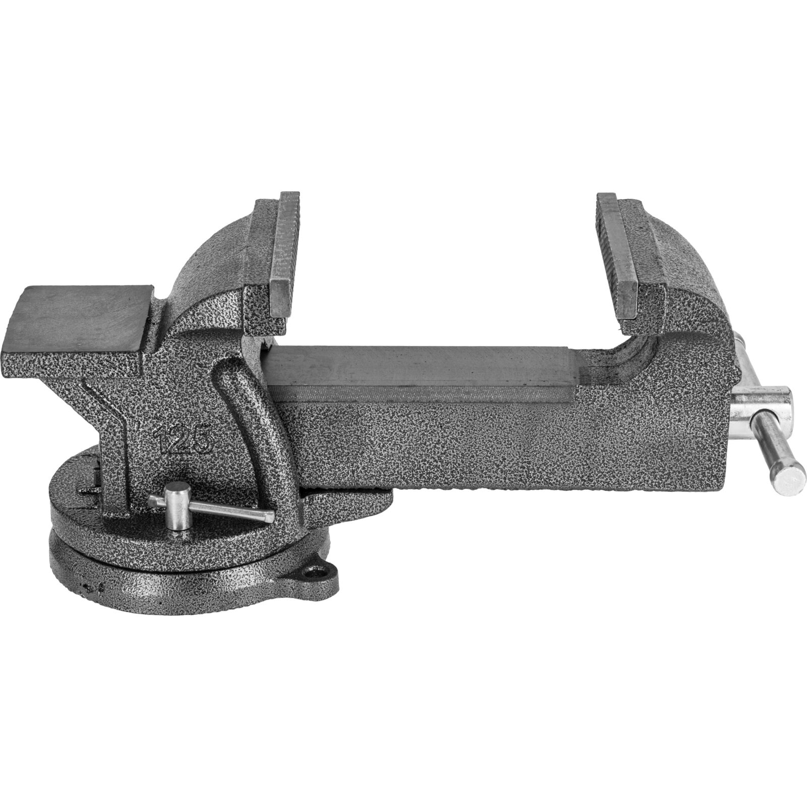 PROLINE TOOLS Skruvstycke, skruvstäd vridbart 125 mm, 11 kg, Proline - 5