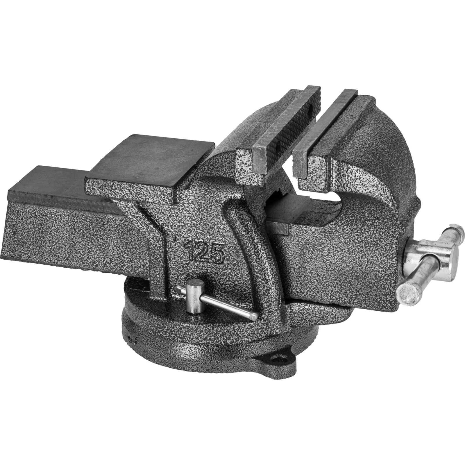 PROLINE TOOLS Skruvstycke, skruvstäd vridbart 125 mm, 11 kg, Proline - 6