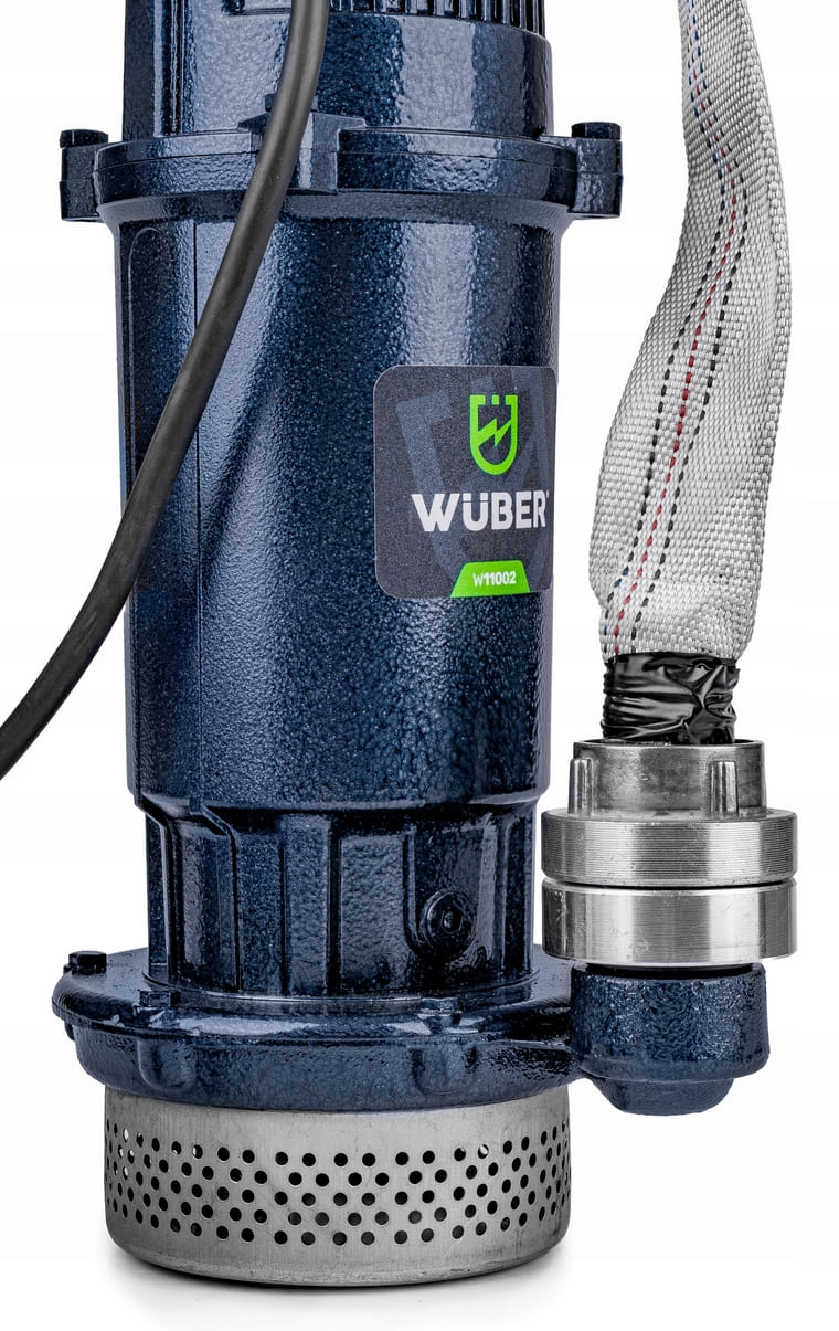Dränkbar vattenpump för smutsigt vatten 85 l/min , 400W, Wuber - 5