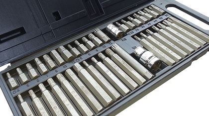 Beast Bits - Insexnyckel, TORX CV 30-75 mm 1/2 och 3/8