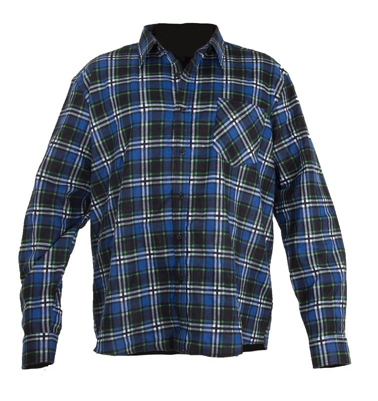 LahtiPro Flannel Shirt Blue, 12 0Gm2, l , CE, LAHTI