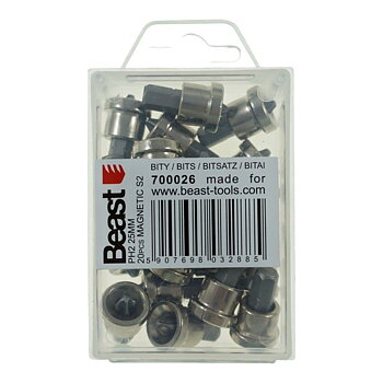 Beast Bits för gipsskivor PH2 S225 mm magnetiska 20 st