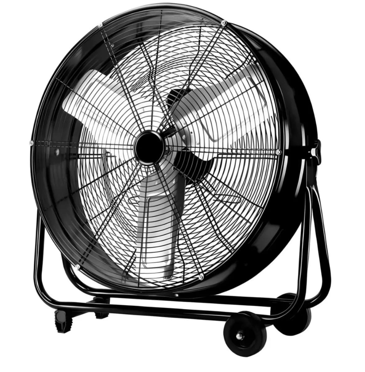 Industrifläkt Golvfläkt 90 cm 350 W 13500 m³/h 3 Hastigheter Metall