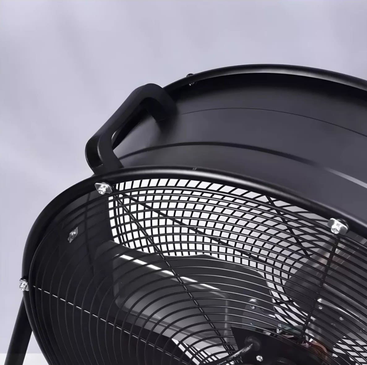 Industrifläkt Golvfläkt 90 cm 350 W 13500 m³/h 3 Hastigheter Metall - 3