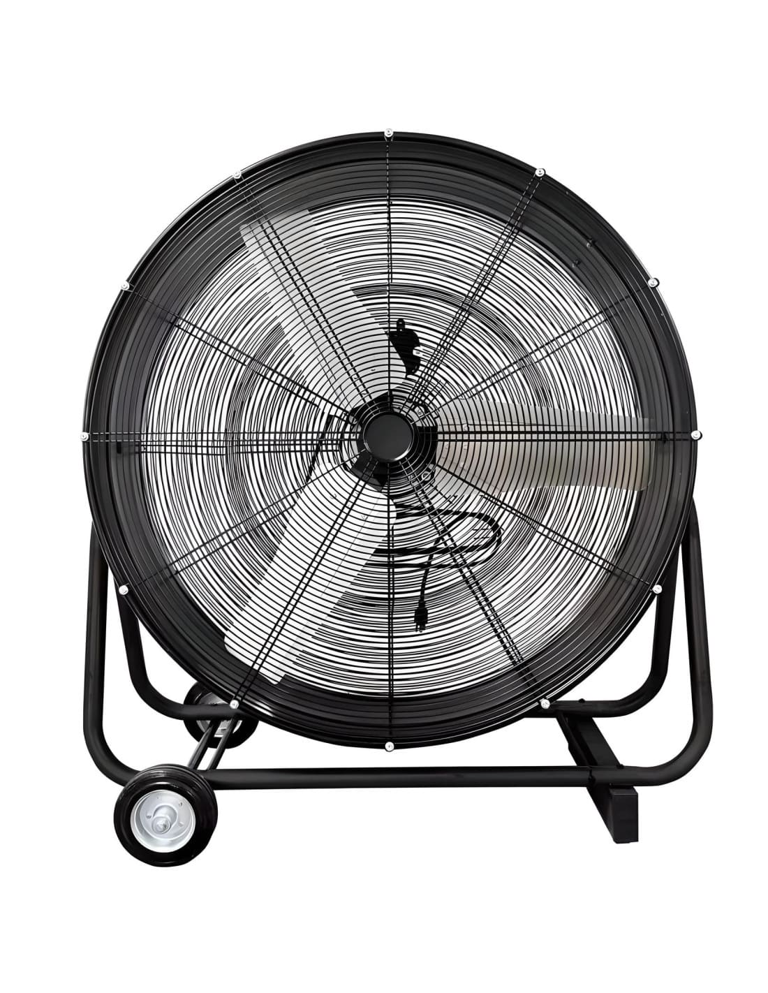 Industrifläkt Golvfläkt 90 cm 350 W 13500 m³/h 3 Hastigheter Metall - 2