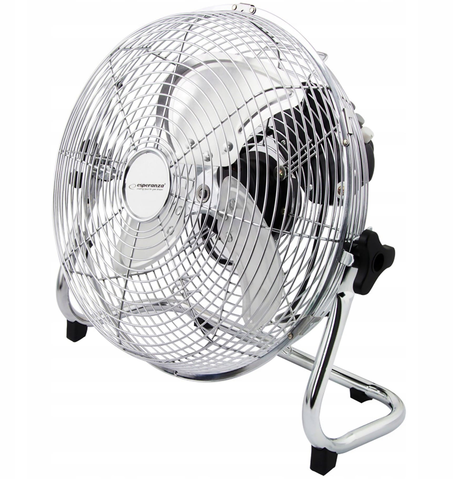 Övriga 3 Cirkulationsfläkt Golvfläkt 50 cm 110 W Krom Metall 3 Hastigheter