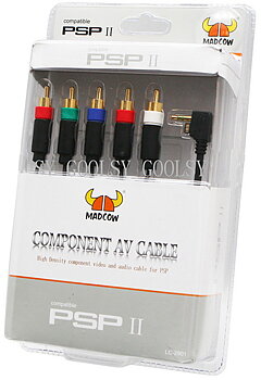 High Density video/audio cable for PSP II (Madcow)