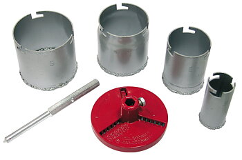 Mega Hålsåg 33-73 mm sats 7st (wolfram)