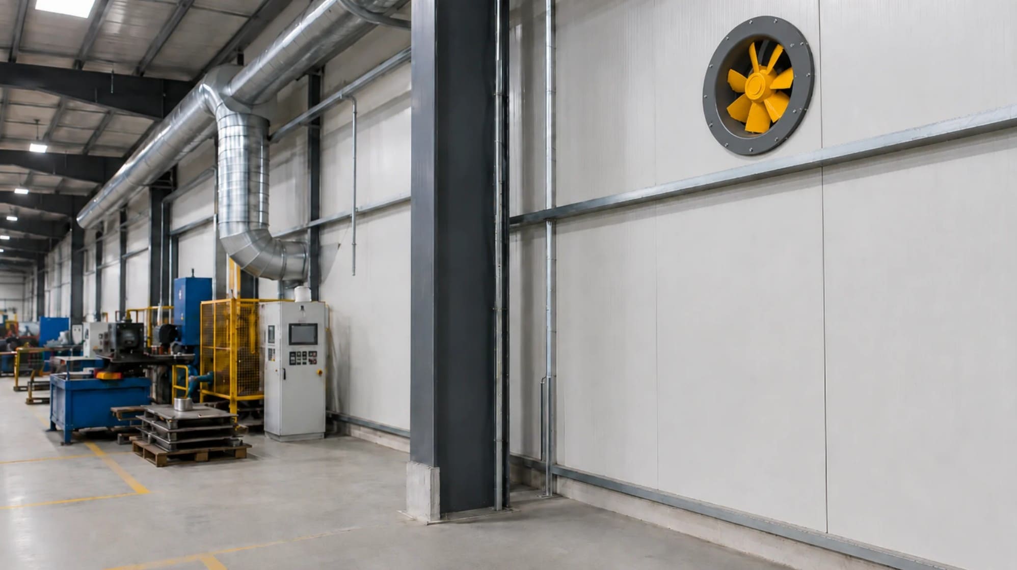 Harmann Ventilatoren Kanalfläkt Diagonal 400mm 6890 m³/h 300 Pa IE3-Motor IP55, Harmann - 2