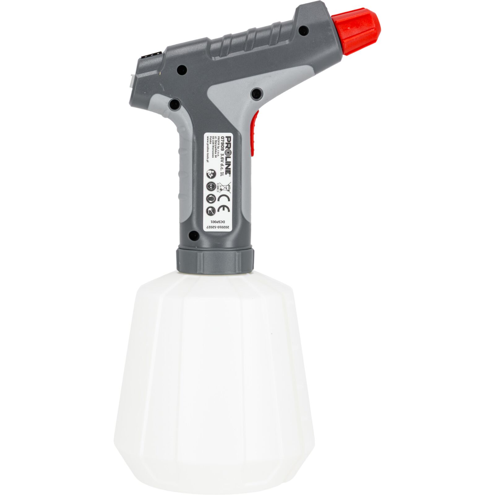 PROLINE TOOLS Batteridriven Spruta Li-Ion 3, 6V 1 Liter USB-laddning, Proline - 3