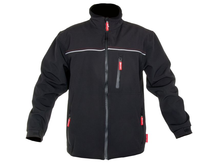 Softshell Jacket, Black, st. 3Xl, CE, Lathi